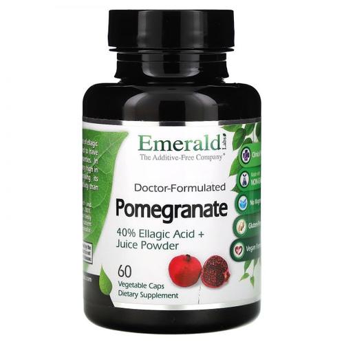 <b>Emerald Laboratories</b>, 석류, 베지 캡슐 60정(캡슐 1정당 725mg)