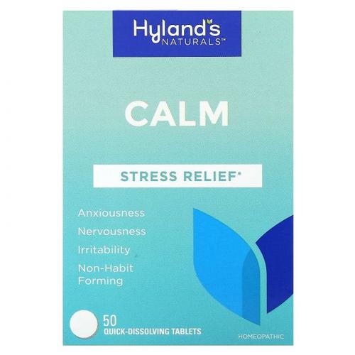 Hyland’s Naturals, 진정 효과, 빠른 용해 정제 50정