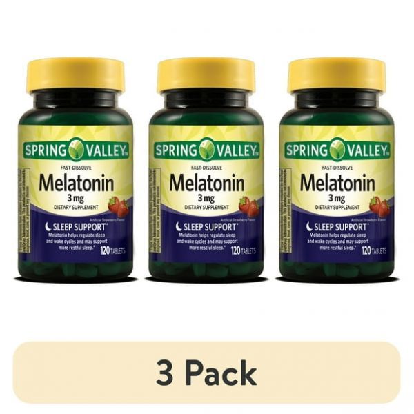 Spring Valley 3팩 <b>스프링 밸리</b> 속성 3mg 120정