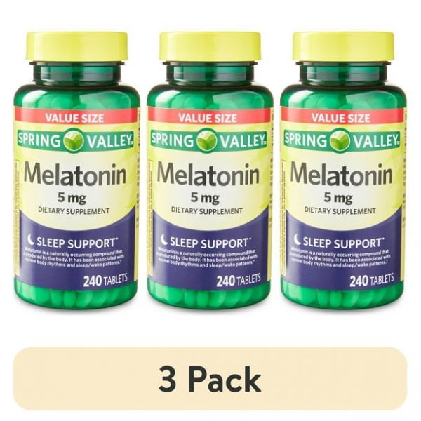 Spring Valley 3팩 <b>스프링 밸리</b> 5mg 240개
