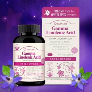 보라지 오일 <b>감마리놀레산</b> 생리 전후 불편감 갱년기 보라지유