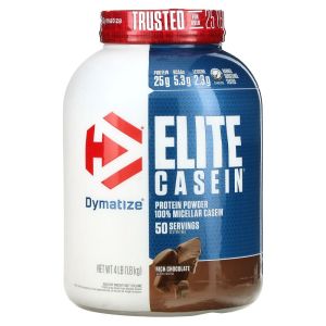 <b>다이마티즈뉴트리션</b> (아이허브) Elite Casein 풍부한 초콜릿 4 lbs (1836 g) 해외직구