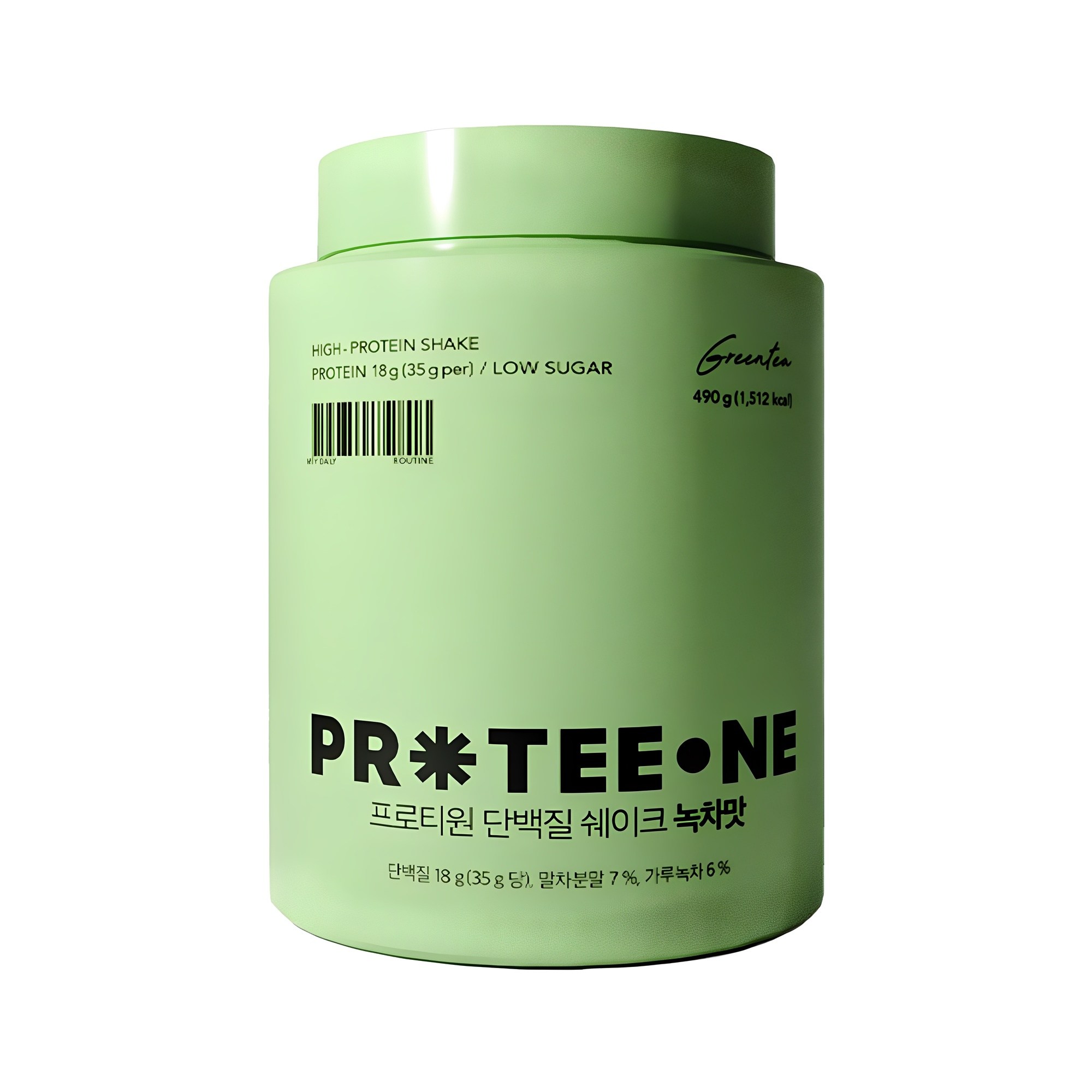 단백질 쉐이크 녹차맛 제품 이미지