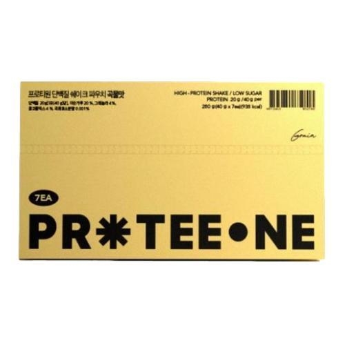 프로티원 단백질 쉐이크 파우치 곡물맛 40g, 7포, 1개