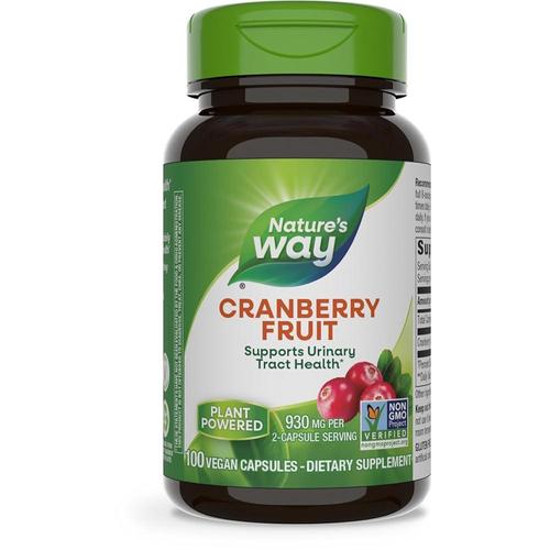 Nature’s Way 프리미엄 크랜베리, <b>요로</b> 건강 지원*, 100캡슐