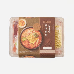 피코크 송탄식 부대찌개 1.538kg 1개 캠핑 요리 밀키트 간편식