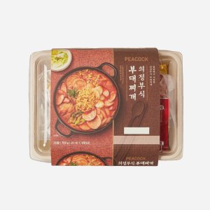 피코크 의정부식 부대찌개 700g 1개 캠핑 요리 밀키트 간편식