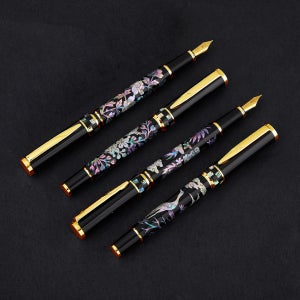 자개 길상문 HOT 만년필-골드, (주)성협공예