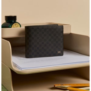 [닥스 액세서리 남성] [스테디셀러]브라운 DD로고 가죽 반지갑 WBWA4F310W3