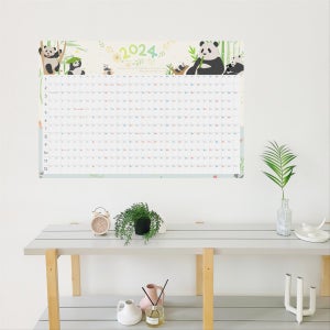 2024년 판다 달력 당일출고 1년 대형 포스터 캘린더, 아임유어조이