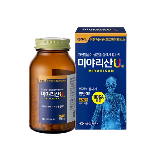 미야리산 미야리산유정 200mg x 420정, 1개
