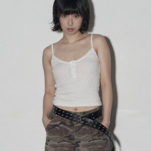 [미드나잇 무브] dot top (white) 25ss72