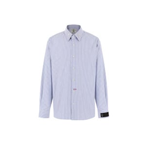 더써든랩 Stripe Oxford Shirt Navy