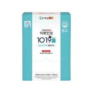 고철남 청소년 홍삼스틱 하루한포 1019 틴