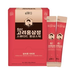 고철남 6년근 고려홍삼정 홍삼스틱 100포