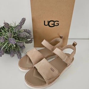 어그 여성용 GS 골든글로우 골든스타 스포츠 스트랩 샌들 2컬러