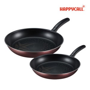 해피콜 올 뉴 컴포트 다이아몬드 IH 인덕션 후라이팬 2종 A세트(24팬+28팬)