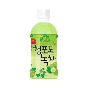 웰그린 청포도녹차 340ml 20개