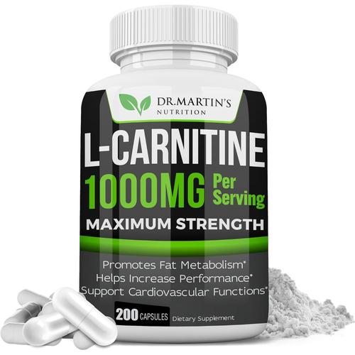닥터마틴 다이어트엔 <b>L-카르니틴</b> 1000mg 200정