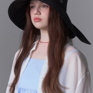 [화이트샌즈][WHITE SANDS]리본스트랩 플로피햇 키라마 (4 colors)(K1746600106954006BK01)