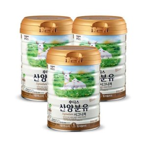 후디스 산양분유 시그니처 1단계 800g 3캔