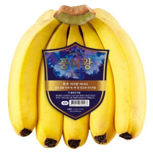 리치소일에서 재배해 달콤쫀득함이 매력적인 풍미왕 바나나 1.2kg 3송이