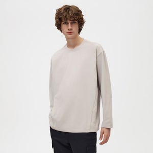 [nau][NAU]웜코트나 라운드 티셔츠 Warm Gray(K1726713375908081BE01)