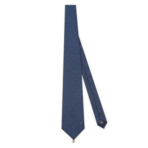 [DAKS SHIRTS]실크혼방 올오버 순금사 넥타이 네이비(K1729595614710089NA01)