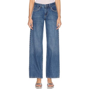 샌디 리앙 청바지 데님 S25P033 F157 MEDIUM BLUE 여성 SLGF WJ7