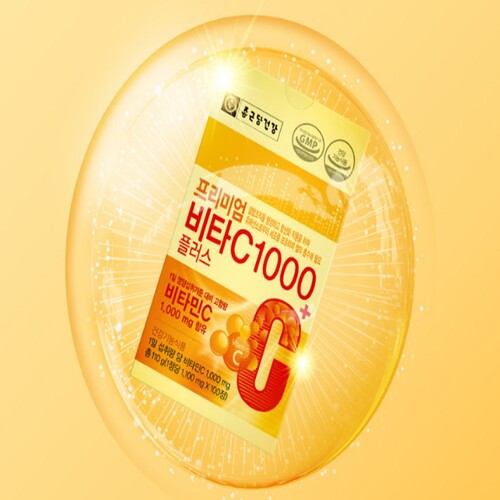 <b>뉴트</b>리안 종근당 프리미엄 비타C1000 플러스 1100mg 100정
