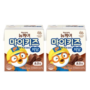 [본사공식몰] 뉴케어 마이키즈 저당 초코맛 150ml*48팩 어린이 아기 균형 영양음료 간식 밥안먹는 아이  영양소 뉴케어 마이키즈