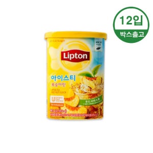 립톤 복숭아 아이스티 907g x 12입 [BOX]