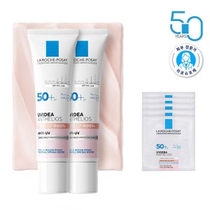 라로슈포제 [한정수량] [라로슈포제] 유비데아 로지 글로우 선크림 30ml X2 + 유비데아로지 2mlX5