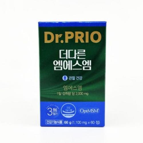 <b>닥터프리오</b> 더다른 엠에스엠 영양제 60정(월)
