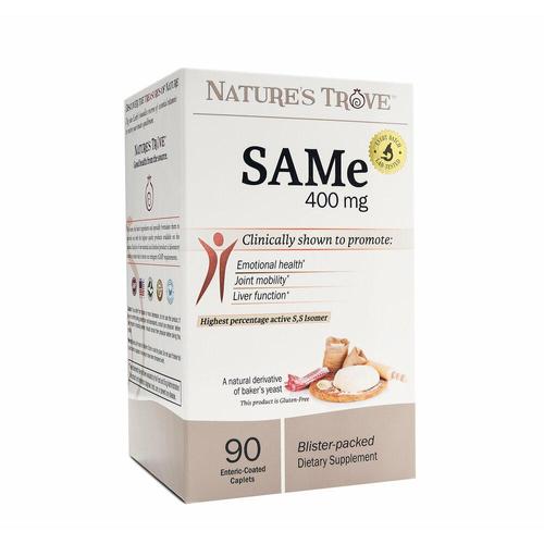<b>Nature</b>’s Trove <b>네이처</b>스 트로브 메티오닌 SAM-e 400mg 90정