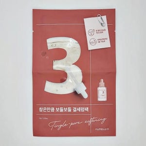 넘버즈인 참은만큼 3번 보들보들 결세럼팩 27g 1매 x3SET (AD)