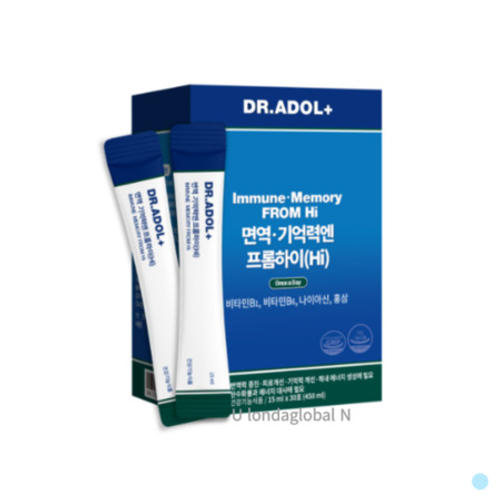 <b>닥터아돌</b> 면역 기억력엔 프롬하이 어린이 영양제 30포