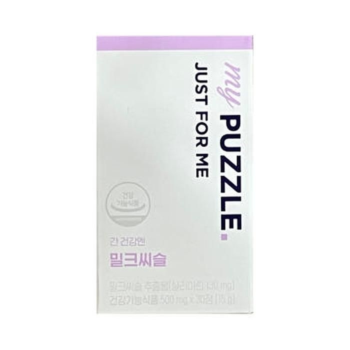 <b>마이퍼즐</b> 밀크씨슬 500mg x 30정 (AD)