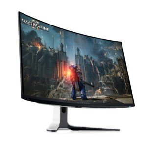 델 DELL 에일리언웨어 AW3225QF QD OLED 4K UHD 80~81cm /공식인증판매처 32형 고사양게이밍커브드모니터