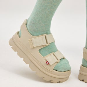 [헌터] [WOMEN] 라이트 알개폼 웨빙 플랫폼 샌들 - 4color HCWK007FDZ