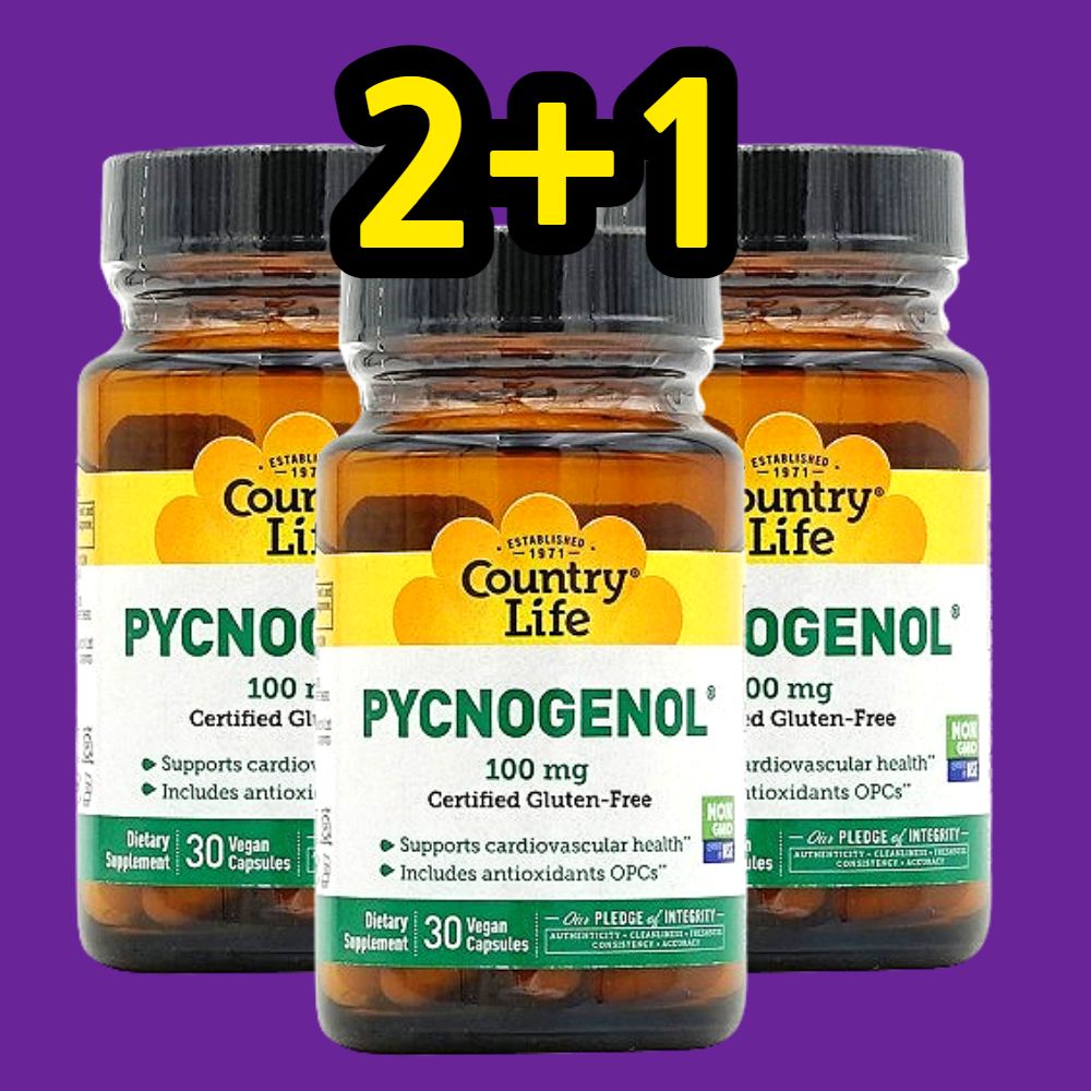 <b>피크노제놀</b> <b>컨추리라이프</b> 100mg 30정 3개