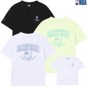 NBA 남녀공용 엔비에이 PHI 캐릭터 루즈핏 반팔 티셔츠 N222TS122Z 463694