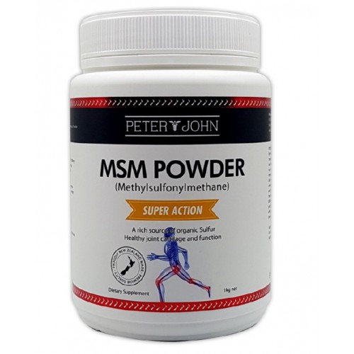 뉴질랜드 피터앤존 MSM(식이유황) 분말 1KG  1개