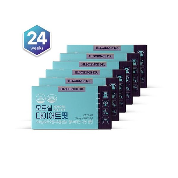 모로실 다이어트 핏 24주분700mg X 28정 6박스