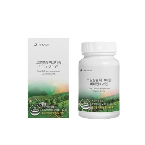 더좋은 코랄<b>칼슘</b> 마그네슘 비타민D 아연 90정