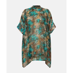 블루마린 튜닉 블라우스 RA4167 T3079 TURQUOISE 여성