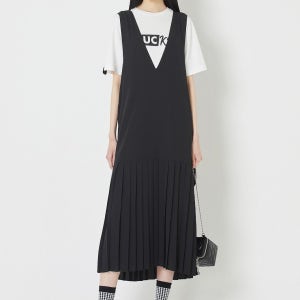 [롯데백화점] 럭키슈에뜨 레이어드 롱 원피스 (LQDAM25600) LE1219455180