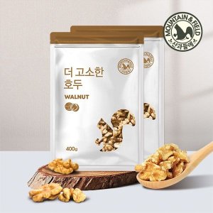 산과들에 24년산 1/4태 햇호두400gx2봉 (햇견과류)
