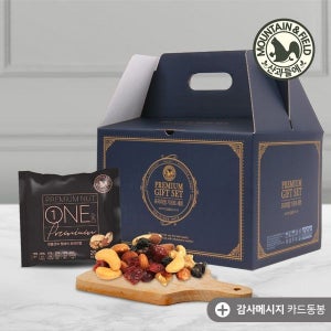 산과들에 하루견과 원데이프리미엄 100봉 선물세트 (메시지카드동봉)