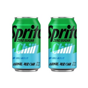 코카콜라 스프라이트 제로 칠 350ml 24입